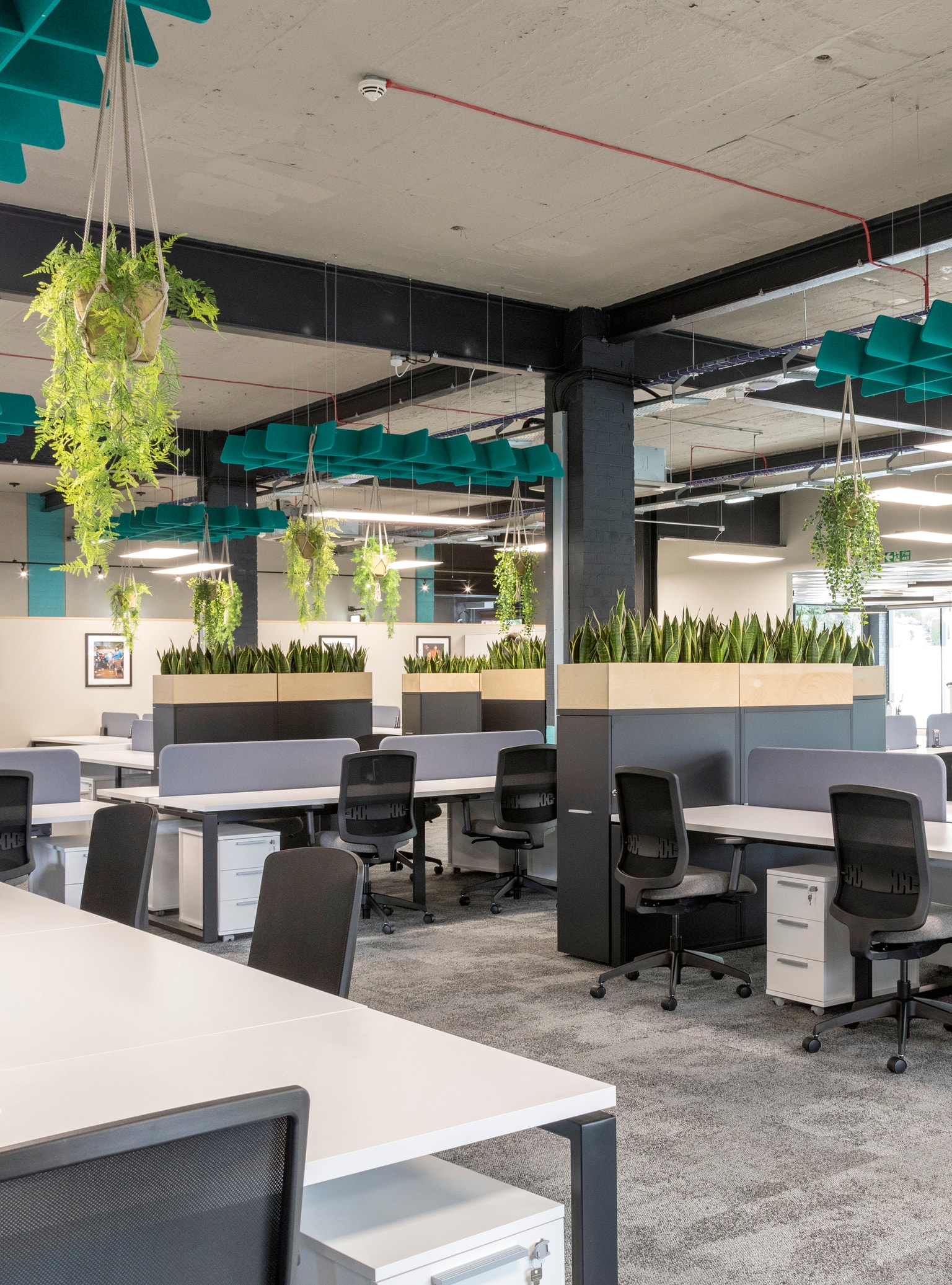 Image of coworking desk space