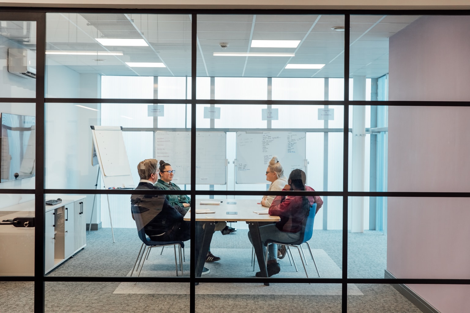 Image of a board room meeting