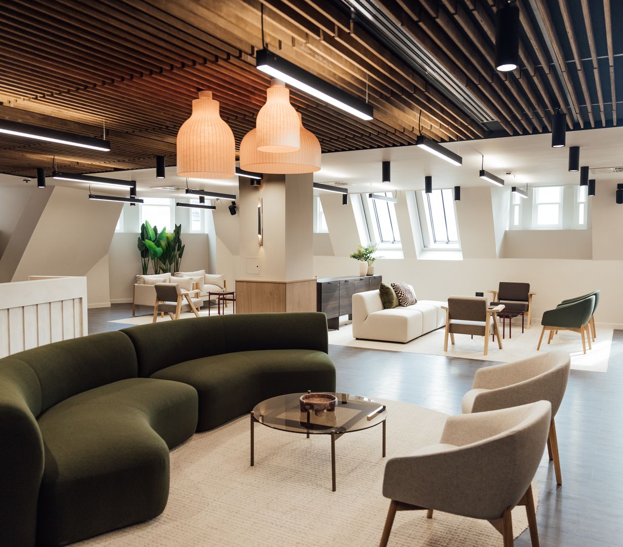 Image of reception area of TE