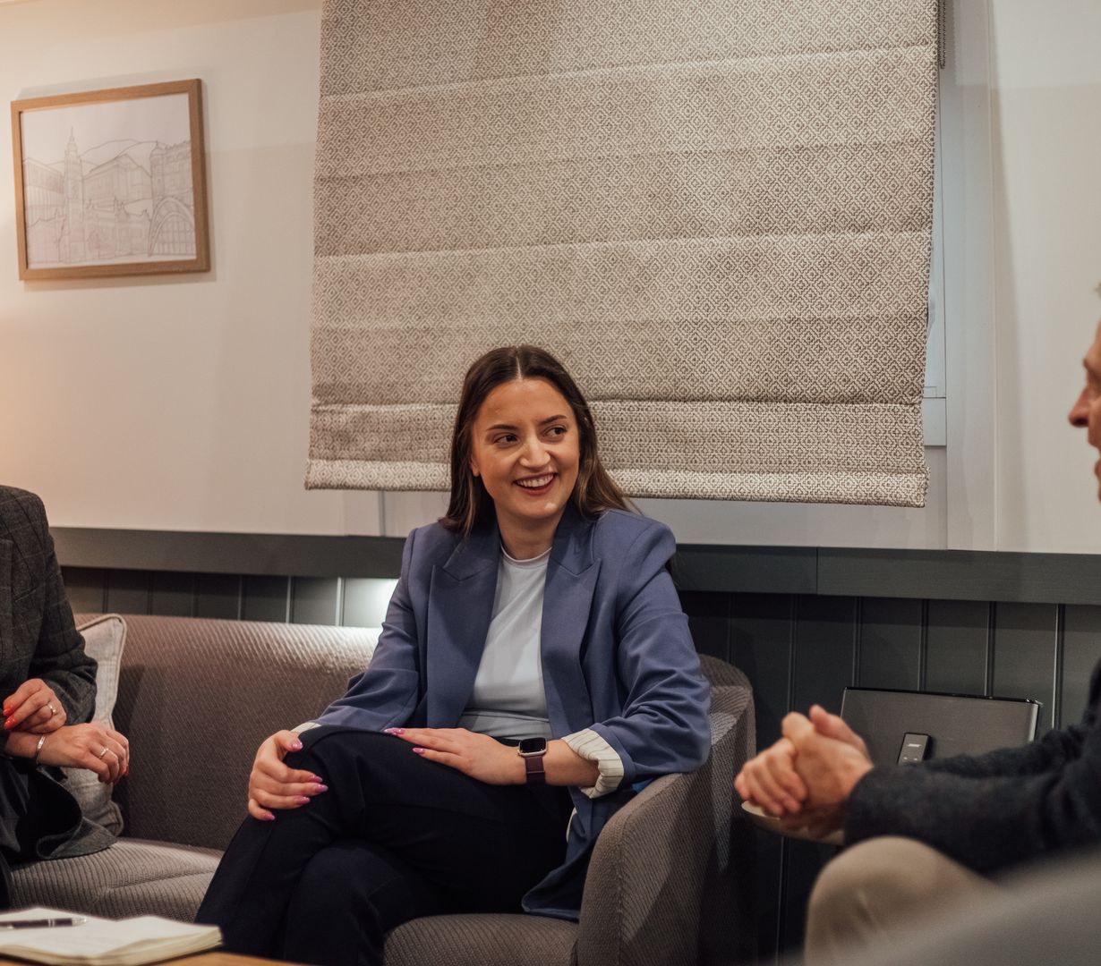 Image of colleagues in a meeting