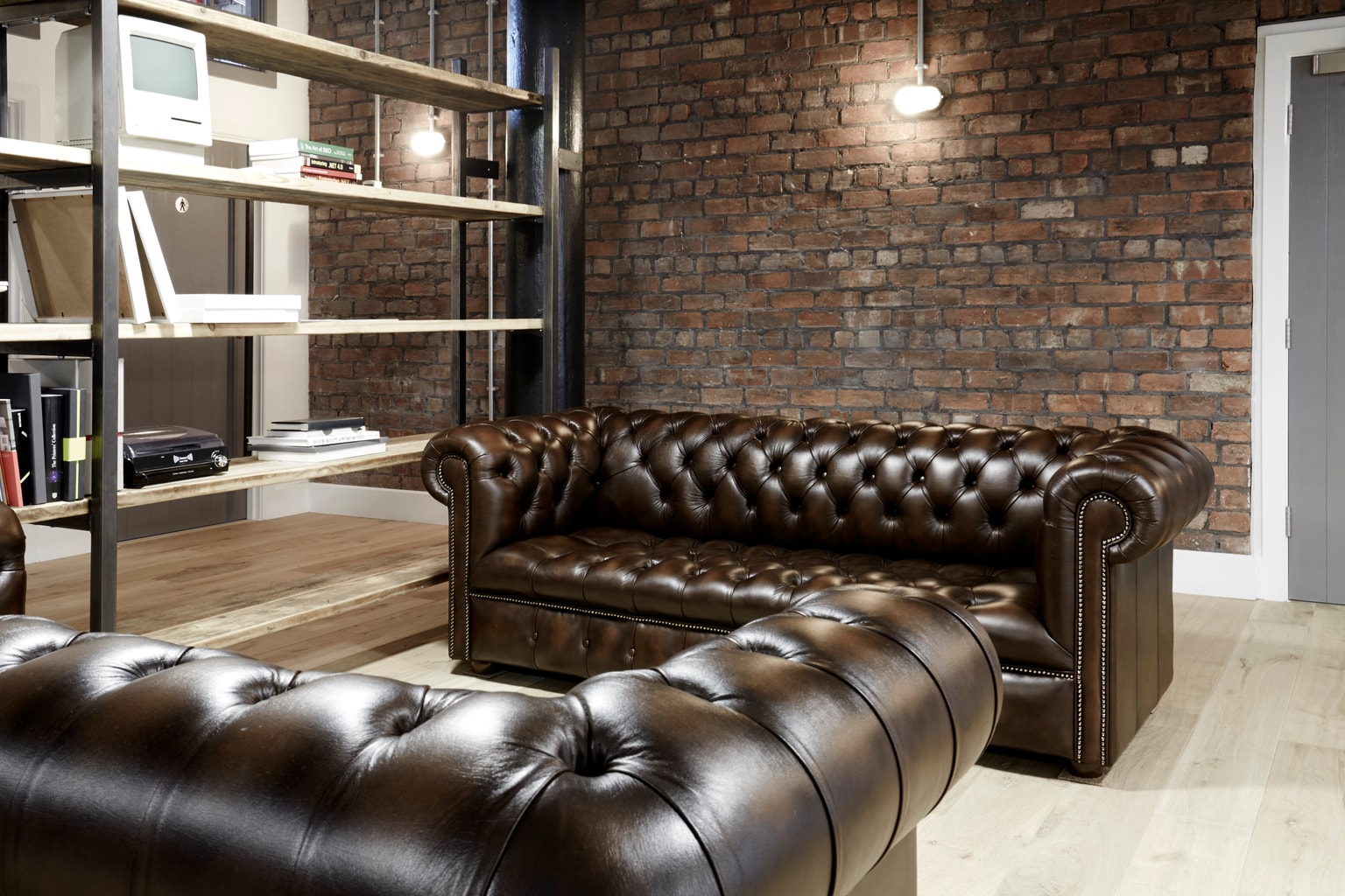 Images of transformed warehouse at Victoria quays into digital creative office space
