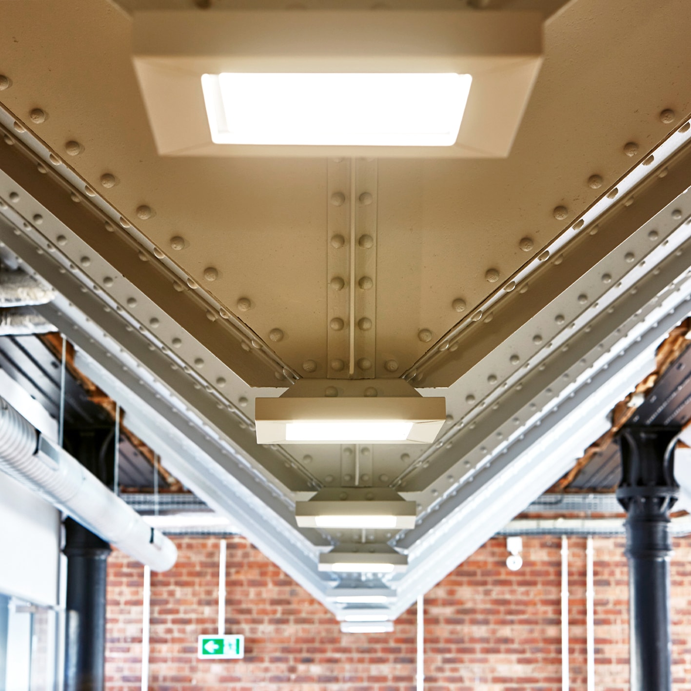 Images of transformed warehouse at Victoria quays into digital creative office space