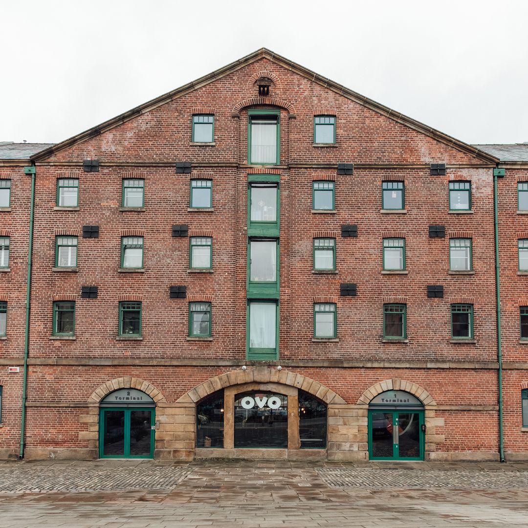 Image of the Terminal Warehouse buildings at Victoria Quays, Sheffield